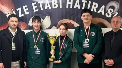 Millî Eğitim Bakanlığı'nın düzenlediği 2. Uluslararası Gastronomi ve Aşçılık Yarışması'nda