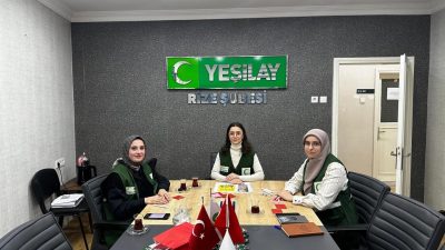 Rize Yeşilay İl Başkanlığı Kadın Komisyonu Aylık Toplantısını Gerçekleştirdi