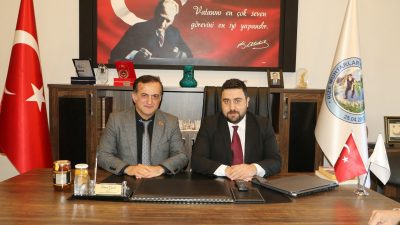 Rize İl Genel Meclisi Başkanı Ali İmran Büyük ve beraberindeki