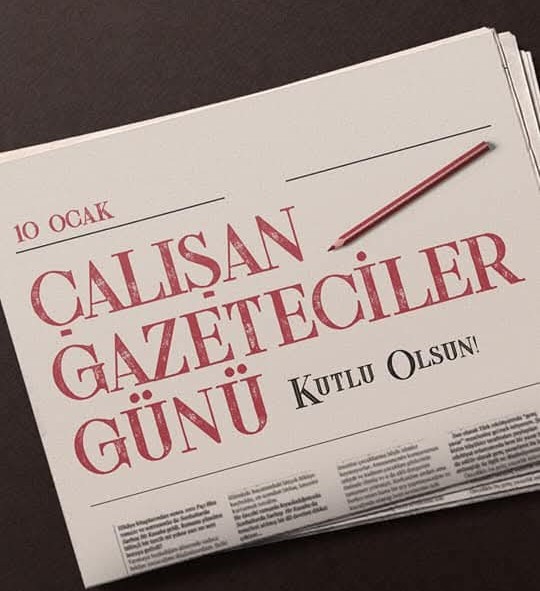 Bugün 10 Ocak Çalışan Gazeteciler Günü. Yarım asra yaklaşan gazeteciliğimde
