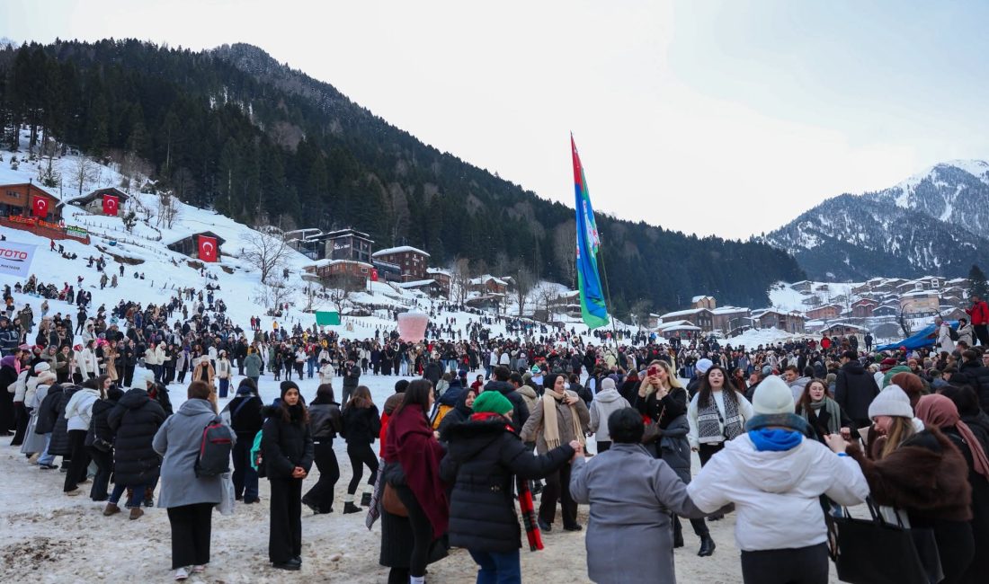 18. Ayder Kardan Adam Kış Festivali 3 Günde 100 Bini