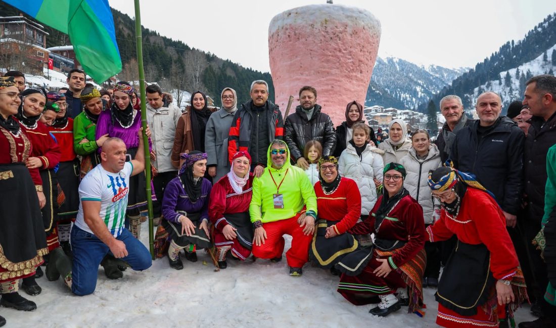 Beyazın ve eğlencenin buluştuğu Ayder Kar Festivali, Rize Valiliği ve