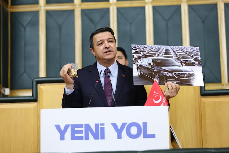 Saadet Partisi Genel Başkanı Mahmut Arıkan, TBMM Grup Toplantısı’nda yaptığı