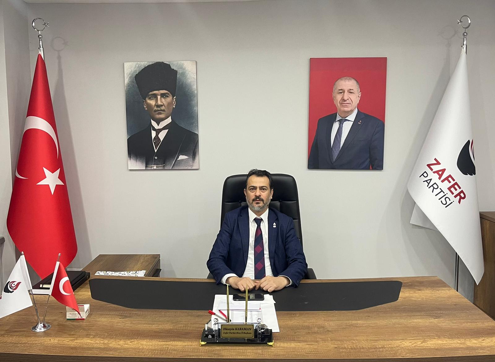 Rize PTT Başmüdürlüğünün yeni yapılanmayla kapatılarak Trabzon’a taşınmasına tepki gösteren