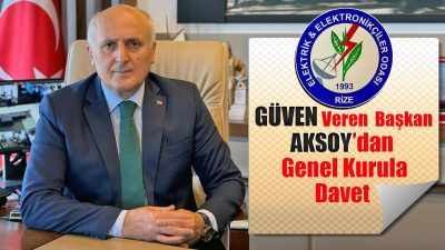 Rize’de seçim sürecine giren esnaflar başkanlarını belirleyecek. Rize Elektrik ve