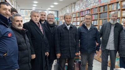 Saadet Partisi Rize Merkez İlçe Teşkilatı, Tophane Mahallesi’nde esnaf ziyaretlerinde