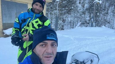 ÇIĞ TEHLİKESİNE KARŞI KAR MÜCADELE ÇALIŞMASI YAPILAMAYAN YOLDA ARIZA EKİPLERİ