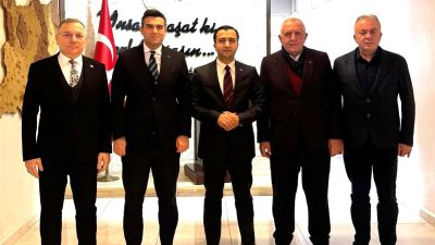 İkizdere ve Kalkandere İlçe Kaymakam ve Belediye Başkanları Kalkandere ilçesinde