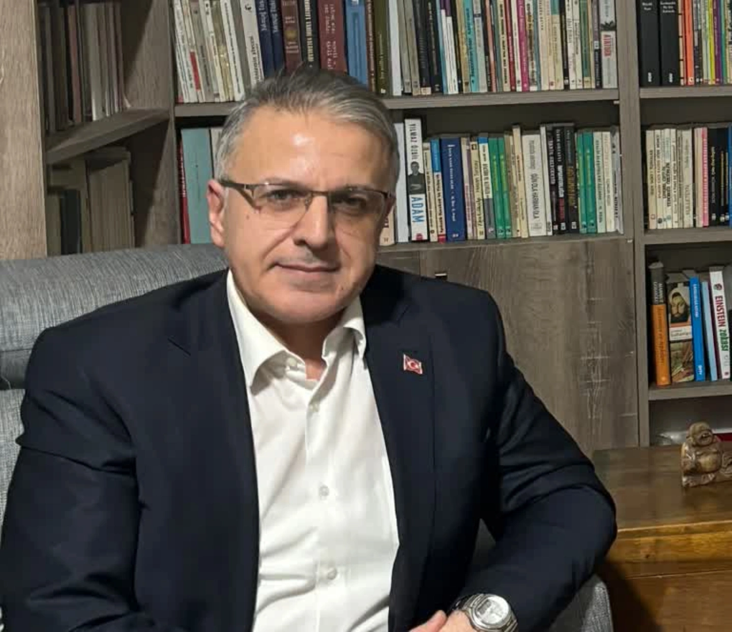 Milliyetçi Sol Parti eski Genel Başkanı, gazeteci-yazar Hüseyin Alpay, yazılı