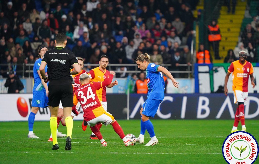 Trendyol Süper Lig’in 21. haftasında Çaykur Rizespor'umuz, sahasında Galatasaray’a 3-0