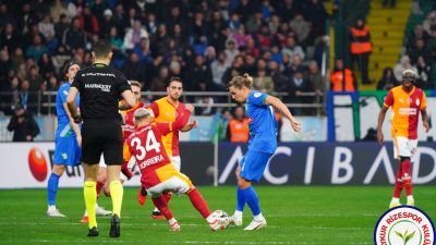 Trendyol Süper Lig’in 21. haftasında Çaykur Rizespor'umuz, sahasında Galatasaray’a 3-0