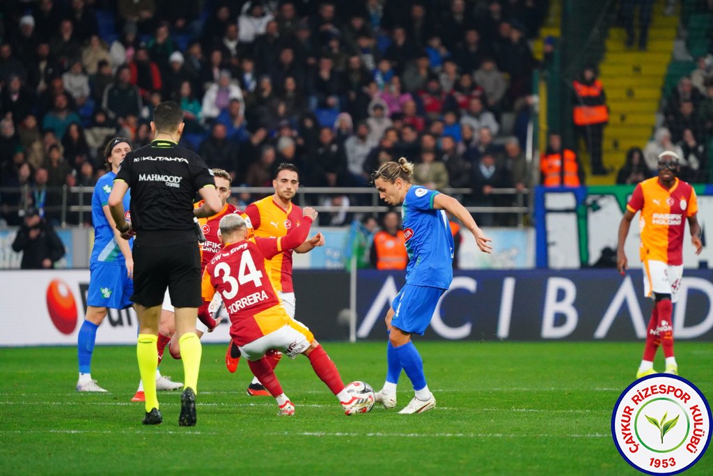 Trendyol Süper Lig’in 21. haftasında Çaykur Rizespor'umuz, sahasında Galatasaray’a 3-0