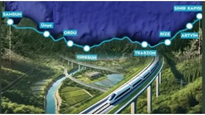 Ulaştırma ve Altyapı Bakanı Abdulkadir Uraloğlu, Karadeniz Sahil Demir Yolu