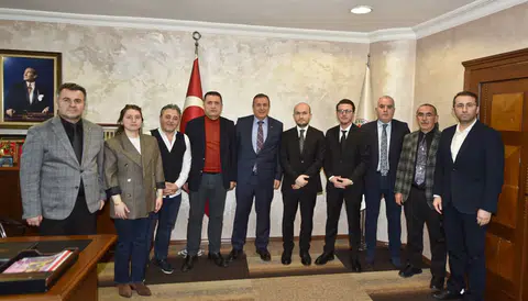 Basın İlan Kurumu Trabzon Bölge Müdürü Ali Nuhoğlu ve bölgedeki