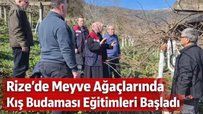 Rize İl Tarım ve Orman Müdürlüğü ekipleri, kent genelinde üreticilere