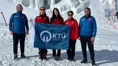 Türkiye Üniversite Sporları Federasyonu tarafından düzenlenen Buz Tırmanışı Türkiye Şampiyonası’nda