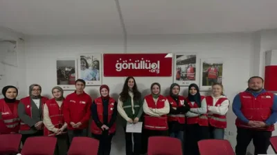 Rize Yeşilay İl Başkanlığı, bağımlılıkla mücadele kapsamında Genç Kızılay gönüllüleri