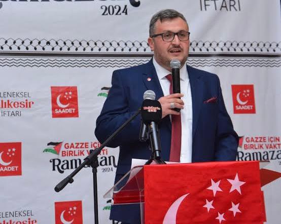 Saadet Partisi Balıkesir İl Başkanı Abdulkadir Durmaz, Balıkesir’in ilçe ve
