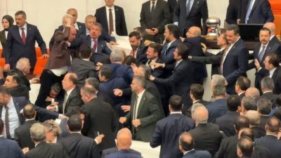 TBMM genel kurulunda milletvekilleri arasında yaşanan yumruklu kavgaya sert tepki