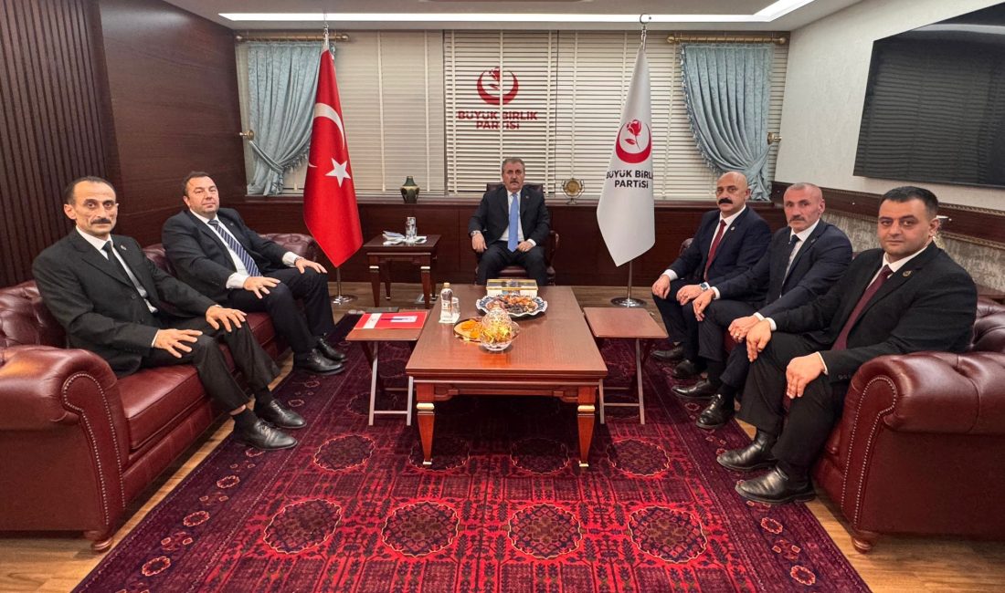 Büyük Birlik Partisi Artvin İl Başkanı Engin Şen, Artvin heyeti