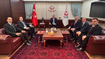 Büyük Birlik Partisi Artvin İl Başkanı Engin Şen, Artvin heyeti