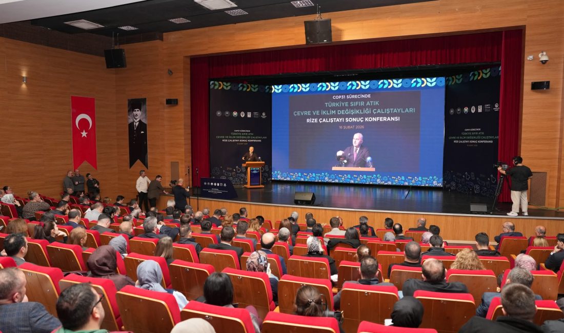 Rize’de Mavi ve Yeşilin Geleceği İçin Somut Adım