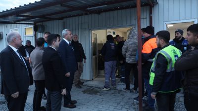 Vali İhsan Selim Baydaş, İyidere’de yapımı devam eden Rize İyidere