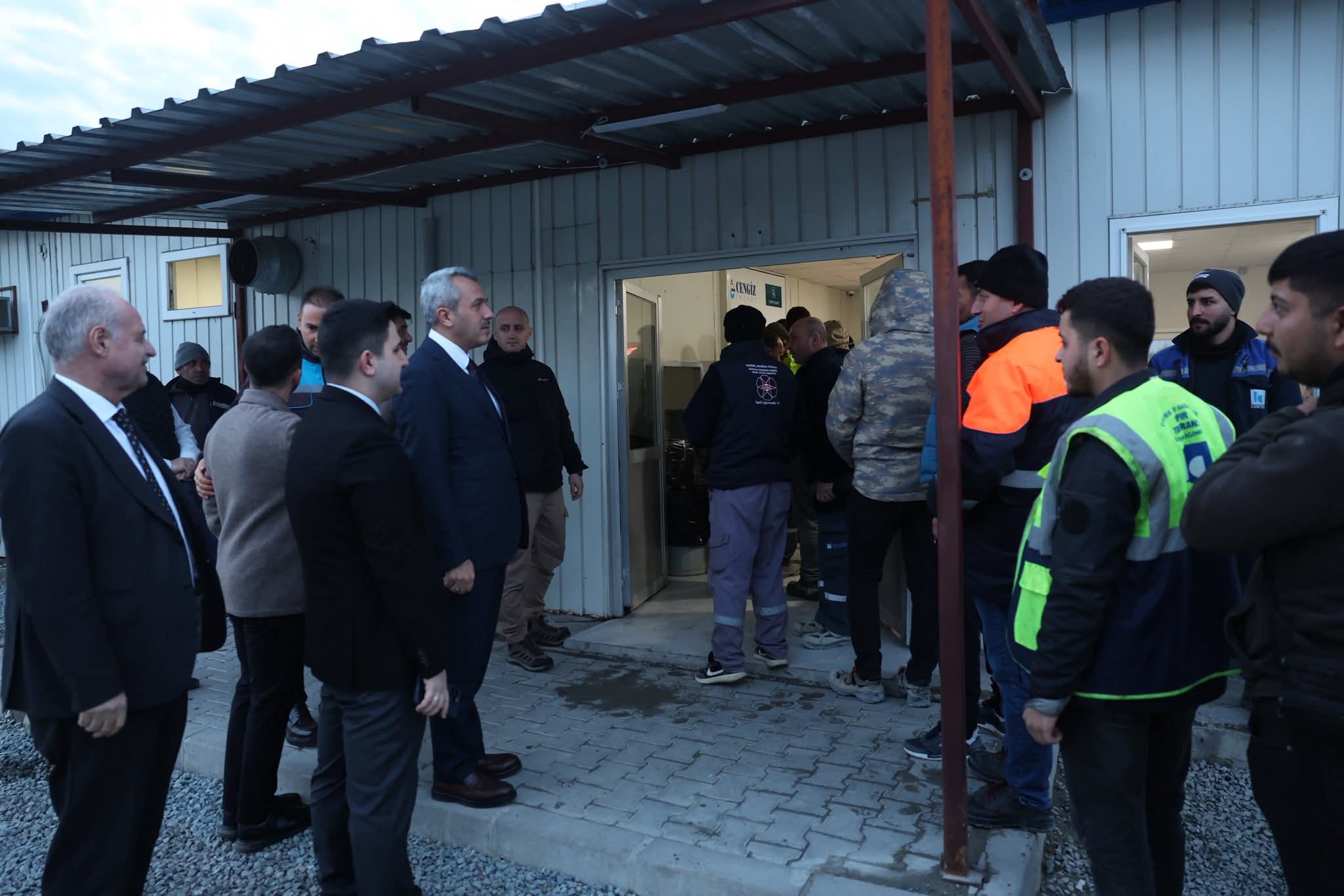 Vali İhsan Selim Baydaş, İyidere’de yapımı devam eden Rize İyidere