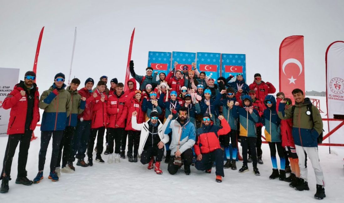 2025–2026 Berkin Usta Sezonu faaliyet programı kapsamında düzenlenen Kayaklı Koşu