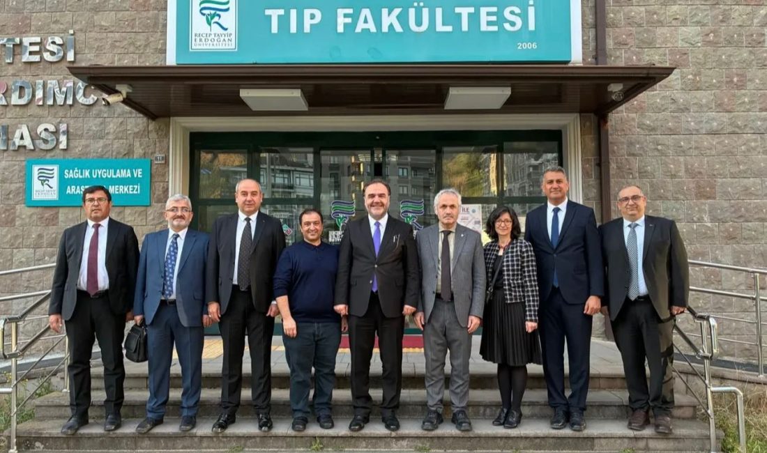 Çankırı Karatekin Üniversitesi Rektörü Prof. Dr. Mevlüt Karataş ve beraberindeki