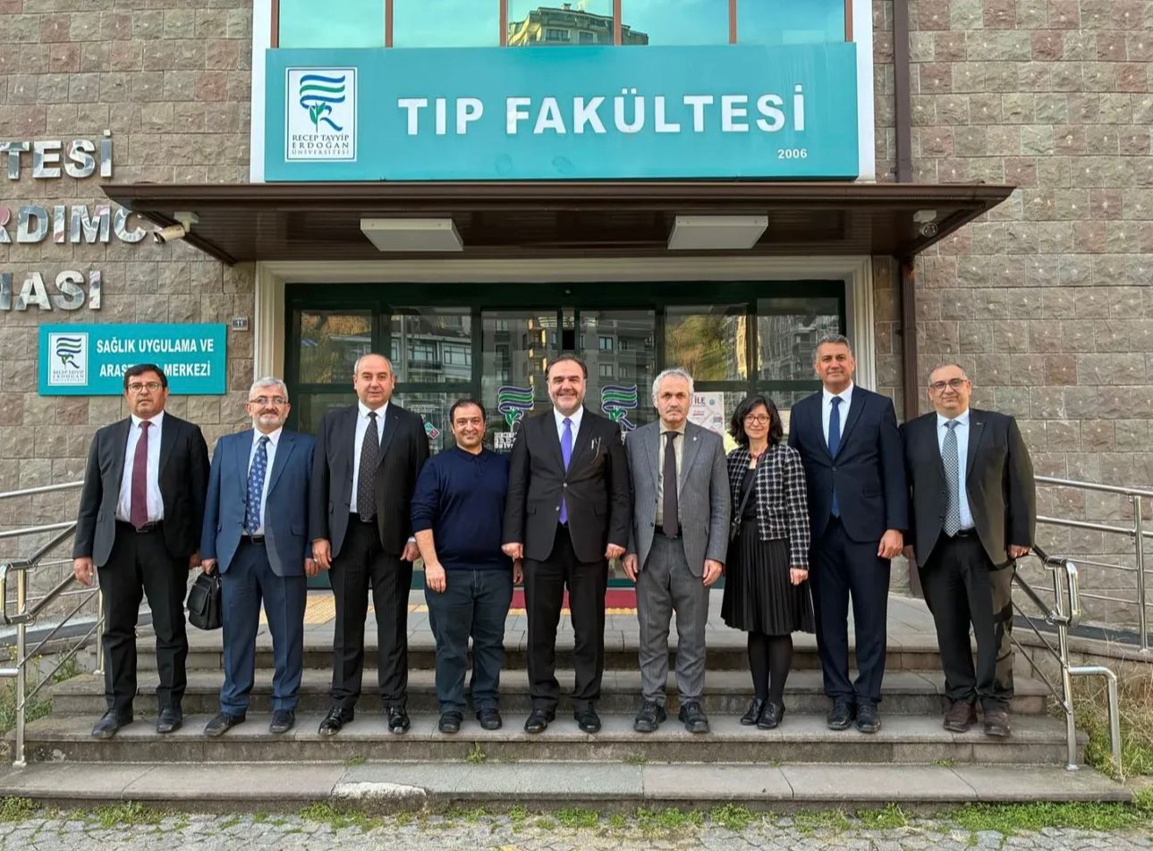 Çankırı Karatekin Üniversitesi Rektörü Prof. Dr. Mevlüt Karataş ve beraberindeki