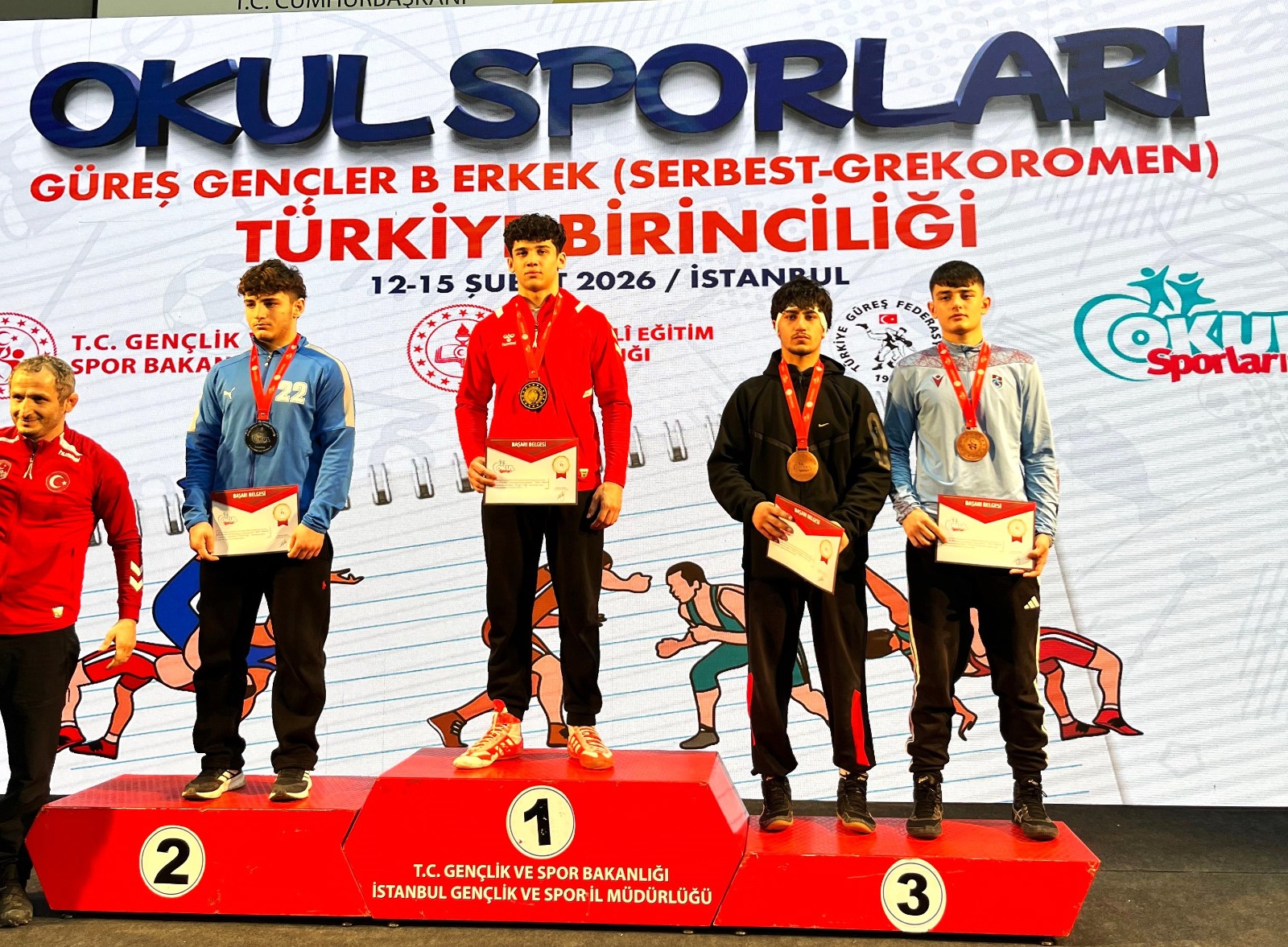 Gençlik ve Spor Bakanlığı tarafından İstanbul Ahmet Cömert Spor Salonunda