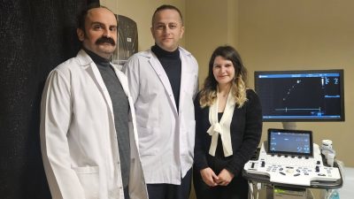 Hopa Devlet Hastanesinde tıbbi cihazların güncellenmesi ve güçlendirilmesi kapsamında yapılan