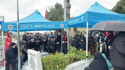 Rizeli şehit polis Muhammet Tarakçı, 6 Şubat depremlerinde görev yaptığı