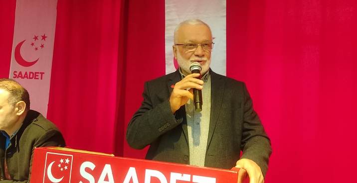 Saadet Partisi Genel İdare Kurulu (GİK) Üyesi Hasan Uzun, ülke
