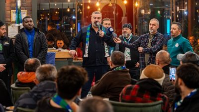 Çaykur Rizespor camiası, Ramazan ayı dolayısıyla düzenlenen iftar organizasyonunda bir