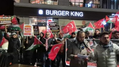 Rize Direniş Grubu, İsrail’in Gazze’ye yönelik saldırılarına destek verdiği öne