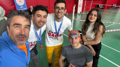 Çamlıhemşin, spor alanındaki yükselişini bu kez Bursa’da düzenlenen Para Tırmanış