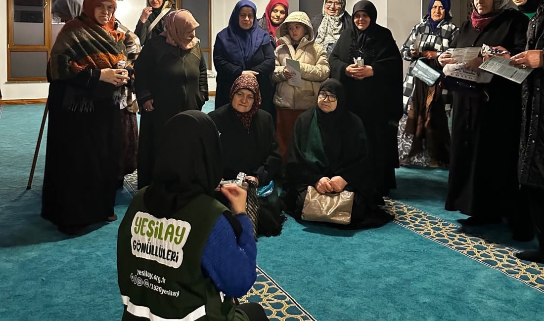 Yeşilay Rize İl Başkanlığı Kadın Komisyonu, Ramazan ayı dolayısıyla Güneysu’da