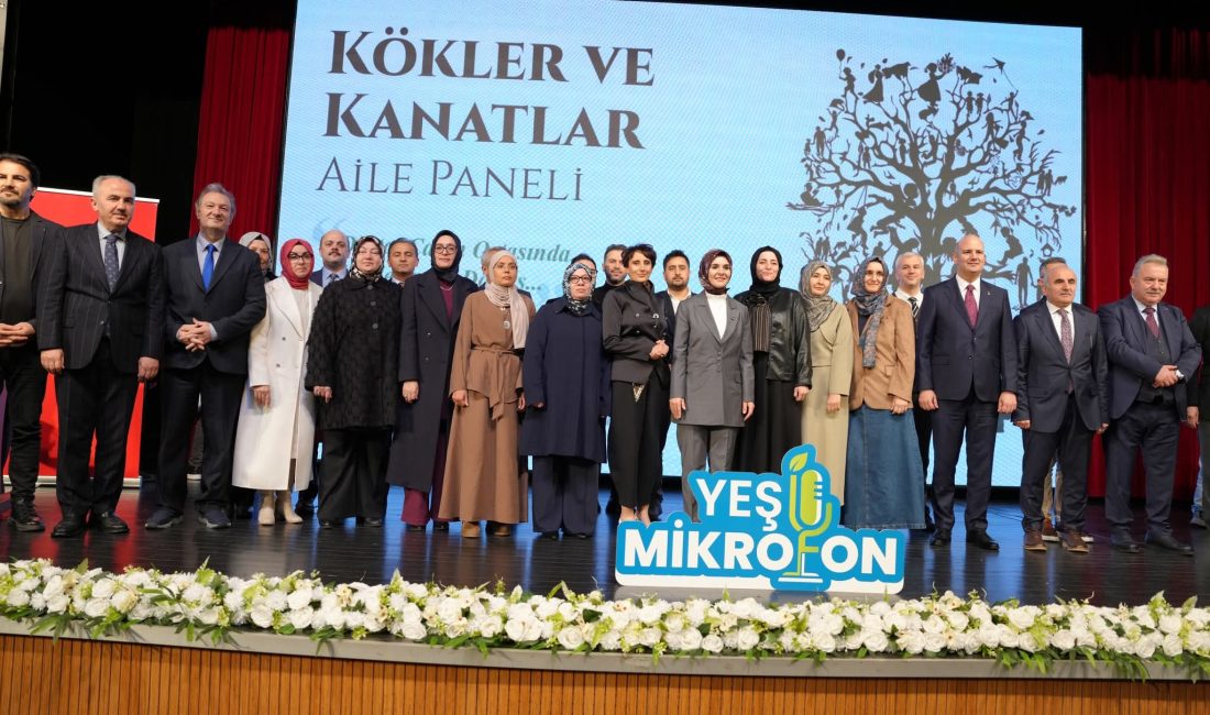 Bakan Mahinur Özdemir Göktaş, Rize Belediyesi tarafından düzenlenen Yeşil Mikrofon: