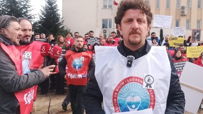 Eğitim-İş Rize Şubesi, Çekmeköy’ de 11. sınıf öğrencisi tarafından okulda