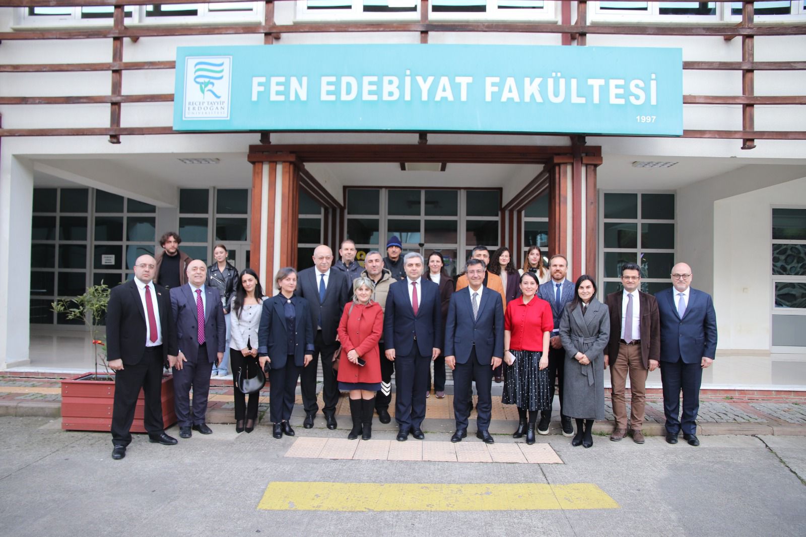 Gürcistan’ın Ankara Büyükelçisi Archil Kalandia ve Gürcistan Trabzon Başkonsolosu Nikoloz