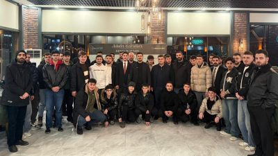 Saadet Partisi Genel Merkez Gençlik Kolları Başkanı Haldun Pekdemir, Rize’de