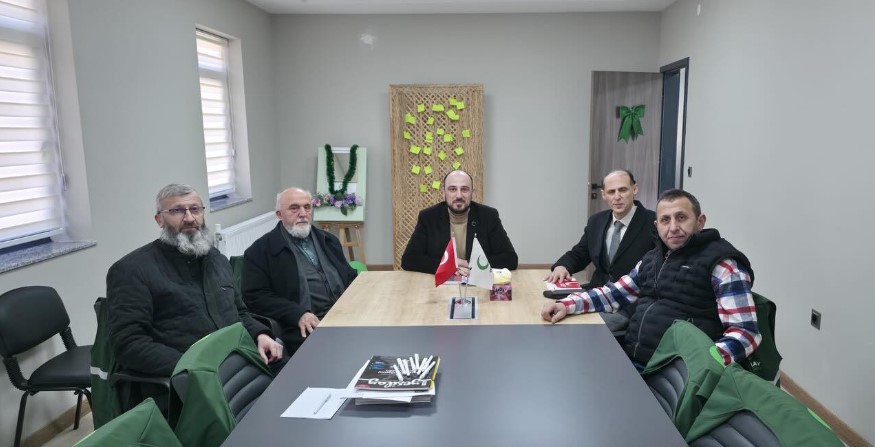 Saadet Partisi Rize İl Başkanlığı heyeti, bağımlılıkla mücadele alanında yürütülen