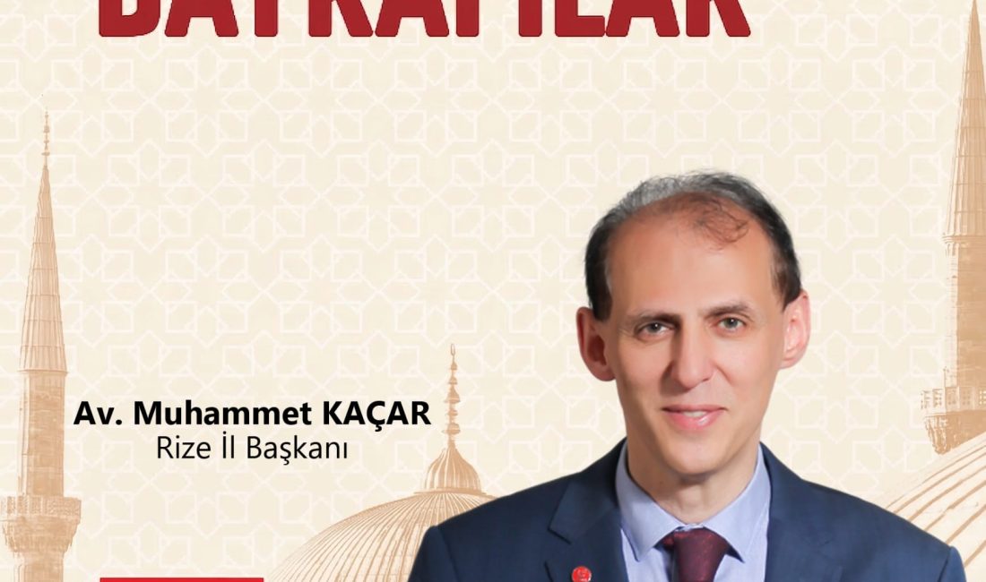 Muhammet Kaçar, Ramazan Bayramı dolayısıyla yayımladığı mesajda birlik, kardeşlik ve