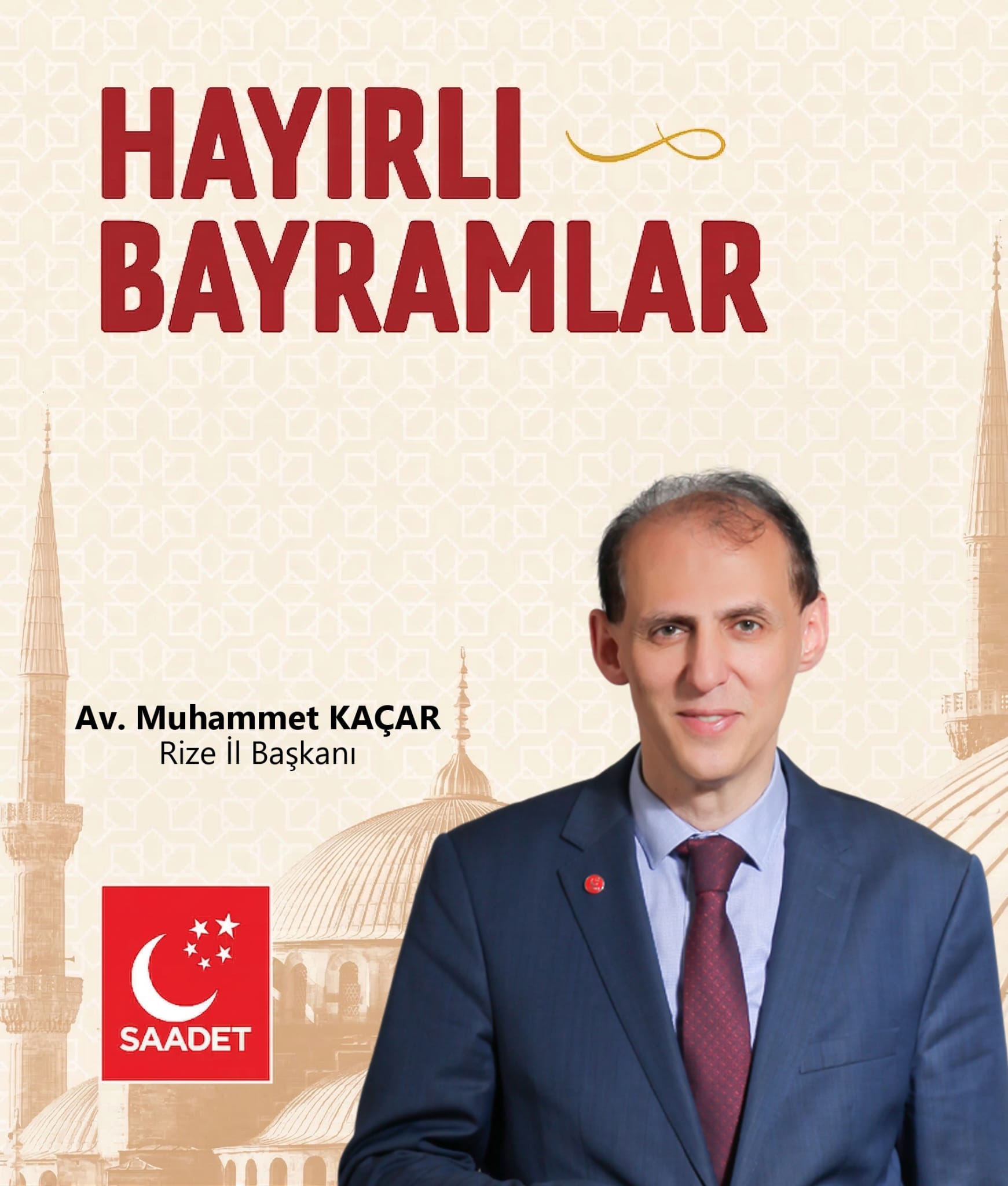 Muhammet Kaçar, Ramazan Bayramı dolayısıyla yayımladığı mesajda birlik, kardeşlik ve