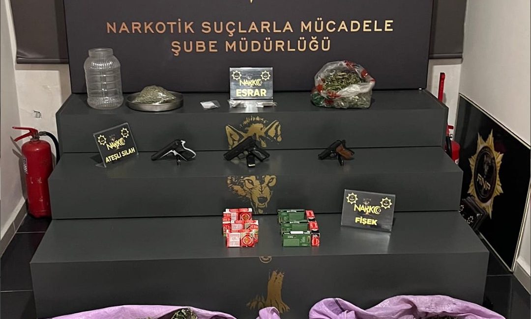 Rize genelinde uyuşturucu ile mücadele kapsamında yürütülen çalışmalar kapsamında önemli