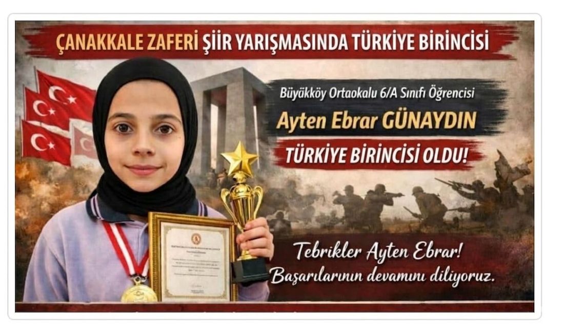 Milli Eğitim Bakanlığı tarafından ÇANAKKALE DENİZ ZAFER' bin 111. Yıl