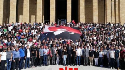 Rize Eğitim-İş Şube Başkanı Hamza Kutay, 18 Mart Çanakkale Zaferi’nin