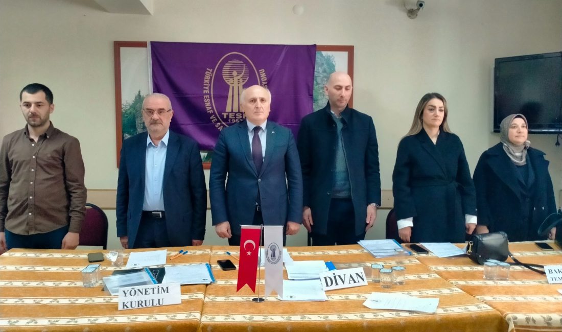 İkizdere Esnaf ve Sanatkârlar Odası başkanlığı için yapılan olağan genel